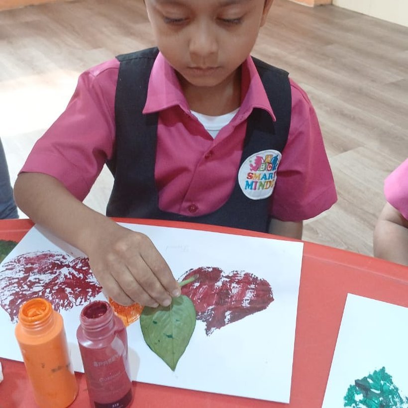 Creative craft time at Smart Minds